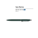 Ручка металлическая шариковая «San Remo», софт-тач для нанесения логотипа