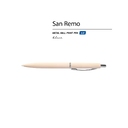 Ручка металлическая шариковая «San Remo», софт-тач для нанесения логотипа
