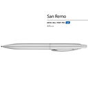 Ручка металлическая шариковая «San Remo» для нанесения логотипа