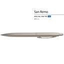 Ручка металлическая шариковая «San Remo» для нанесения логотипа