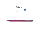Ручка металлическая шариковая «Palermo», софт-тач для нанесения логотипа