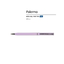 Ручка металлическая шариковая «Palermo», софт-тач для нанесения логотипа