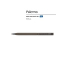 Ручка металлическая шариковая «Palermo», софт-тач для нанесения логотипа