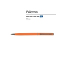 Ручка металлическая шариковая «Palermo», софт-тач для нанесения логотипа