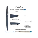 Ручка металлическая шариковая «Portofino» для нанесения логотипа