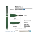 Ручка металлическая шариковая «Portofino» для нанесения логотипа