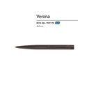 Ручка металлическая шариковая «Verona» для нанесения логотипа
