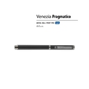 Ручка металлическая шариковая «Venezia Pragmatico» софт-тач для нанесения логотипа