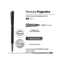 Ручка металлическая шариковая «Venezia Pragmatico» софт-тач для нанесения логотипа