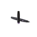 Ручка перьевая Parker «IM Vibrant Rings Flame Amethyst Purple» для нанесения логотипа
