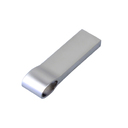 USB 2.0-флешка на 128 Гб с мини чипом и боковым отверстием для цепочки для нанесения логотипа