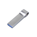USB 2.0-флешка на 16 Гб с мини чипом и боковым отверстием для цепочки для нанесения логотипа