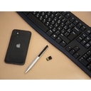 Ручка шариковая металлическая «Jobs» soft-touch с флеш-картой на 8 Гб для нанесения логотипа