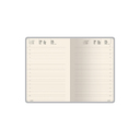 Ежедневник недатированный А5 «Megapolis Velvet New» для нанесения логотипа