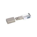 USB 2.0- флешка на 16 Гб кристалл в металле для нанесения логотипа