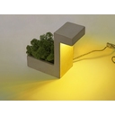 Настольная лампа из бетона «Blok Lamp» для нанесения логотипа