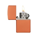 Зажигалка ZIPPO Classic с покрытием Orange Matte для нанесения логотипа