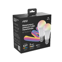 Набор из двух лампочек «IoT CLED M1 RGB», E27 для нанесения логотипа