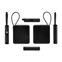 Внешний аккумулятор со встроенным кабелем USB-C «Дэнси», 5000 мАч для нанесения логотипа
