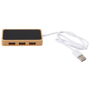 USB хаб с подсветкой лого «Reedia S5», 3*USB, 1*Type C для нанесения логотипа
