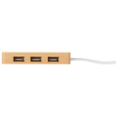 USB хаб с подсветкой лого «Reedia S5», 3*USB, 1*Type C для нанесения логотипа