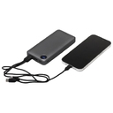 Внешний аккумулятор «Mild», металлик soft-touch, 10 000 mAh для нанесения логотипа