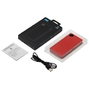 Внешний аккумулятор «Mild», металлик soft-touch, 10 000 mAh для нанесения логотипа