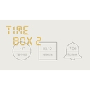 Часы с беспроводным зарядным устройством «Timebox 2» для нанесения логотипа