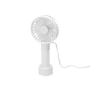 Портативный вентилятор  «FLOW Handy Fan I White» для нанесения логотипа