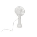 Портативный вентилятор  «FLOW Handy Fan I White» для нанесения логотипа