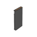 Внешний аккумулятор «NEO Steam», 10000 mAh для нанесения логотипа