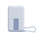 Внешний аккумулятор Xiaomi Magnetic Power Bank with Built-in Stand, 10000 мАч для нанесения логотипа
