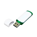USB 2.0- флешка на 16 Гб с цветными вставками для нанесения логотипа