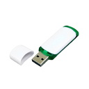 USB 2.0- флешка на 8 Гб с цветными вставками для нанесения логотипа