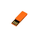 USB 2.0- флешка промо на 16 Гб в виде скрепки для нанесения логотипа