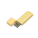 USB 2.0- флешка на 16 Гб с оригинальным двухцветным корпусом для нанесения логотипа