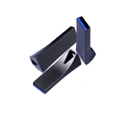 USB 2.0- флешка на 16 Гб компактная с мини чипом и отверстием для нанесения логотипа