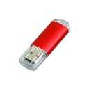 USB 2.0- флешка на 16 Гб с прозрачным колпачком для нанесения логотипа