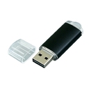 USB 2.0- флешка на 16 Гб с прозрачным колпачком для нанесения логотипа