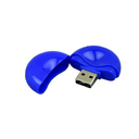 USB 2.0- флешка промо на 8 Гб круглой формы для нанесения логотипа