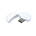 USB 2.0- флешка промо на 8 Гб круглой формы для нанесения логотипа