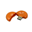 USB 2.0- флешка промо на 8 Гб круглой формы для нанесения логотипа