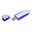 USB 3.0- флешка промо на 32 Гб овальной формы для нанесения логотипа