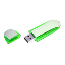 USB 3.0- флешка промо на 32 Гб овальной формы для нанесения логотипа
