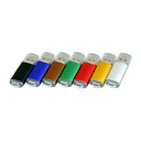 USB 3.0- флешка на 128 Гб с прозрачным колпачком для нанесения логотипа