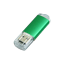 USB 3.0- флешка на 128 Гб с прозрачным колпачком для нанесения логотипа