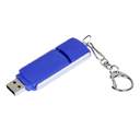 USB 2.0- флешка промо на 4 Гб с прямоугольной формы с выдвижным механизмом для нанесения логотипа