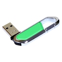 USB 2.0- флешка на 16 Гб в виде карабина для нанесения логотипа