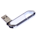 USB 2.0- флешка на 16 Гб в виде карабина для нанесения логотипа