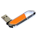 USB 2.0- флешка на 16 Гб в виде карабина для нанесения логотипа